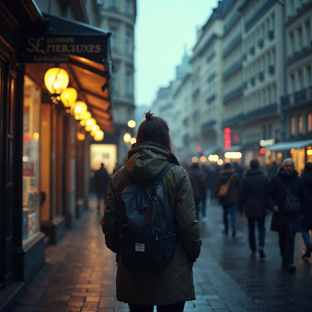 attachment; filename=Cinematische Aufnahme einer Person, die in einer belebten deutschen Stadt nach Mietwohnungen sucht