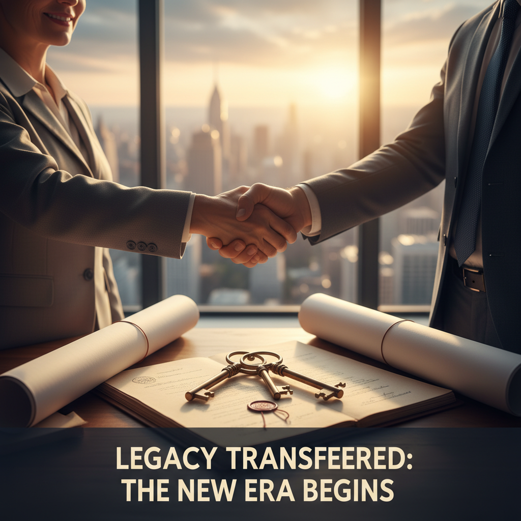 attachment; filename=Realistisches redaktionelles Bild eines Händedrucks zwischen zwei Personen, der den Besitzübergang symbolisiert